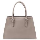 TL Bag Leather Handbag Light grey TL142147