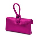 TL Bag Pochette in Pelle Metallic Fucsia TL141993