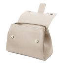 TL Bag Handtasche aus Leder Beige TL142156