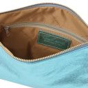 TL Bag Metallic Soft Leather Clutch Светло-голубой TL141988