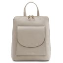 TL Bag Small Leather Backpack for Women Светло-серый TL142092
