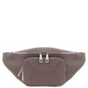 Anthony Soft Leather Fanny Pack Grey TL142155