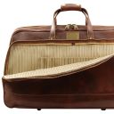 Bora Bora Borsa-Trolley in Pelle - Misura Grande Marrone TL3067