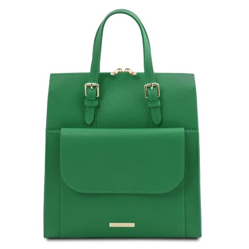 TL Bag Sac à dos Pour Femme en Cuir Vert TL142211