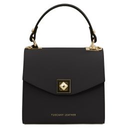 TL Bag Sac à Main en Cuir Noir TL142203