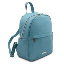 TL Bag Sac à dos en Cuir Souple Bleu clair TL142178