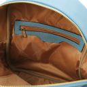 TL Bag Lederrucksack aus Weichem Leder Hellblau TL142178