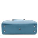 TL Bag Handtasche aus Leder Hellblau TL142147
