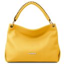 TL Bag Soft Leather Handbag Yellow TL142087