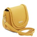 TL Bag Leather Shoulder bag Yellow TL142218