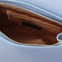 TL Bag Handtasche aus Leder Himmelblau TL142156