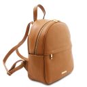 TL Bag Small Leather Backpack Cognac TL142178