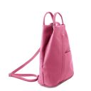 Shanghai Soft Leather Backpack Pink TL141881