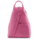 Shanghai Soft Leather Backpack Pink TL141881