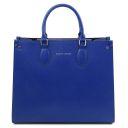 Iside Leather Business bag for Women Blue TL142240