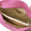 TL Bag Soft Leather Straw Effect Shopping bag Розовый TL142279