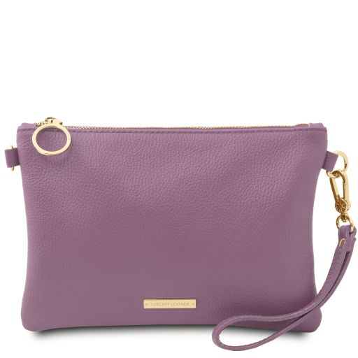 TL Bag Soft Leather Clutch Лиловый TL142029