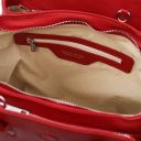 Tulipan Borsa a Mano in Pelle Rosso Lipstick TL141727