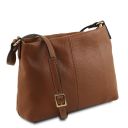 TL Bag Soft Leather Shoulder bag Cognac TL141720