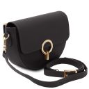 Astrea Leather Shoulder bag Black TL142284