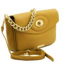 TL Bag Leather Shoulder bag Mustard TL142288