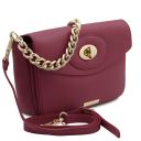 TL Bag Leather Shoulder bag Plum TL142288