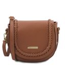 TL Bag Leather Shoulder bag Cognac TL142218