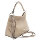 TL Bag Borsa a Spalla in Pelle Morbida Talpa chiaro TL142087