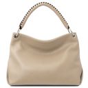 TL Bag Soft Leather Handbag Светлый серо-коричневый TL142087