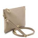 TL Bag Soft Leather Clutch Light Taupe TL142029
