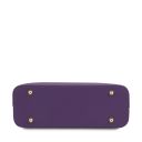 Olimpia Leather Tote - Small Size Purple TL141521