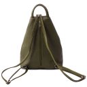 Shanghai Leather Backpack Forest Green TL141881