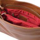 TL Bag Borsa a Spalla in Pelle Morbida Cognac TL142292