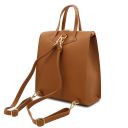 TL Bag Leather Backpack for Women Cognac TL142211