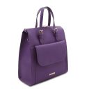 TL Bag Sac à dos Pour Femme en Cuir Violet TL142211