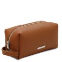 TL Bag Beauty Case in Pelle Morbida Cognac TL142324