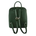 TL Bag Saffiano Leather Backpack for Women Forest Green TL141631