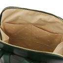 TL Bag Saffiano Leather Backpack for Women Forest Green TL141631