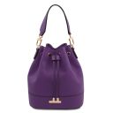 TL Bag Leather Bucket bag Purple TL142146