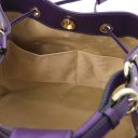 Minerva Borsa Secchiello in Pelle Viola TL142145