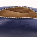 TL Bag Trousse de Toilette en Cuir Souple Bleu foncé TL142324