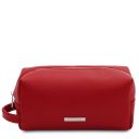 TL Bag Beauty Case in Pelle Morbida Rosso Lipstick TL142324