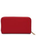 Eris Exclusive zip Around Leather Wallet Lipstick Red TL142318